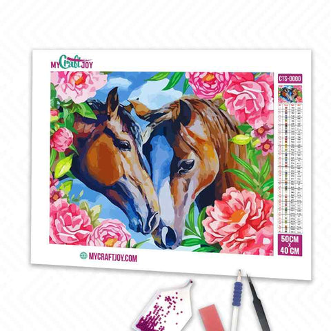 Horses - DIY Diamond Painting Kit