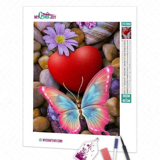 Butterfly - DIY Diamond Painting Kit