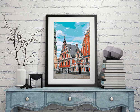 Cities - DIY Diamond Painting Kit