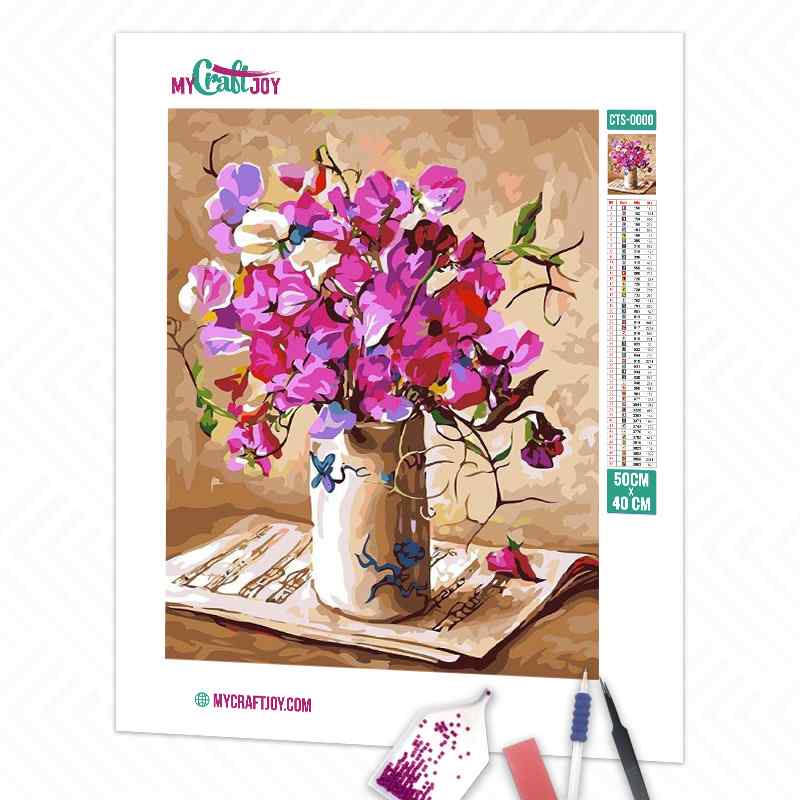 Flowers - DIY Diamond Painting Kit