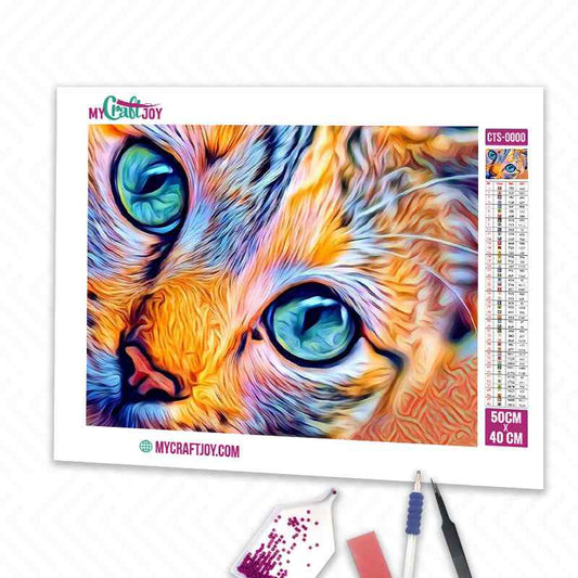 Cat - DIY Diamond Painting Kit
