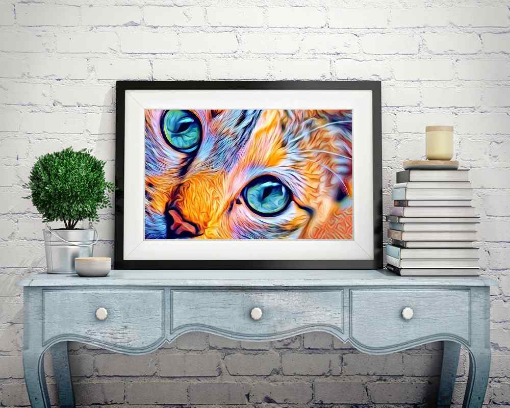 Cat - DIY Diamond Painting Kit