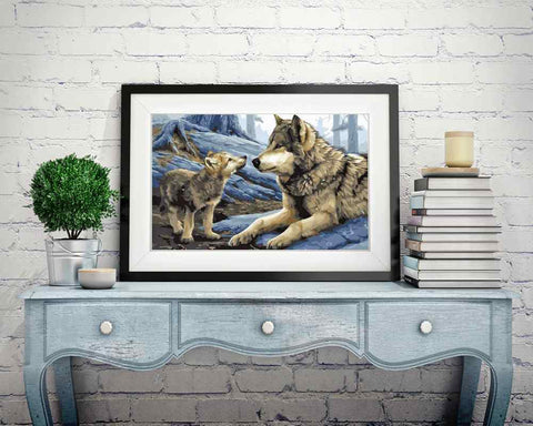Wolves - DIY Diamond Painting Kit