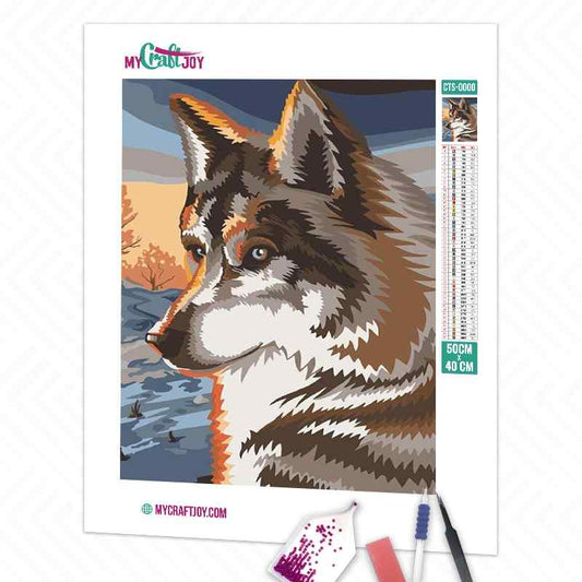 Wolf - DIY Diamond Painting Kit