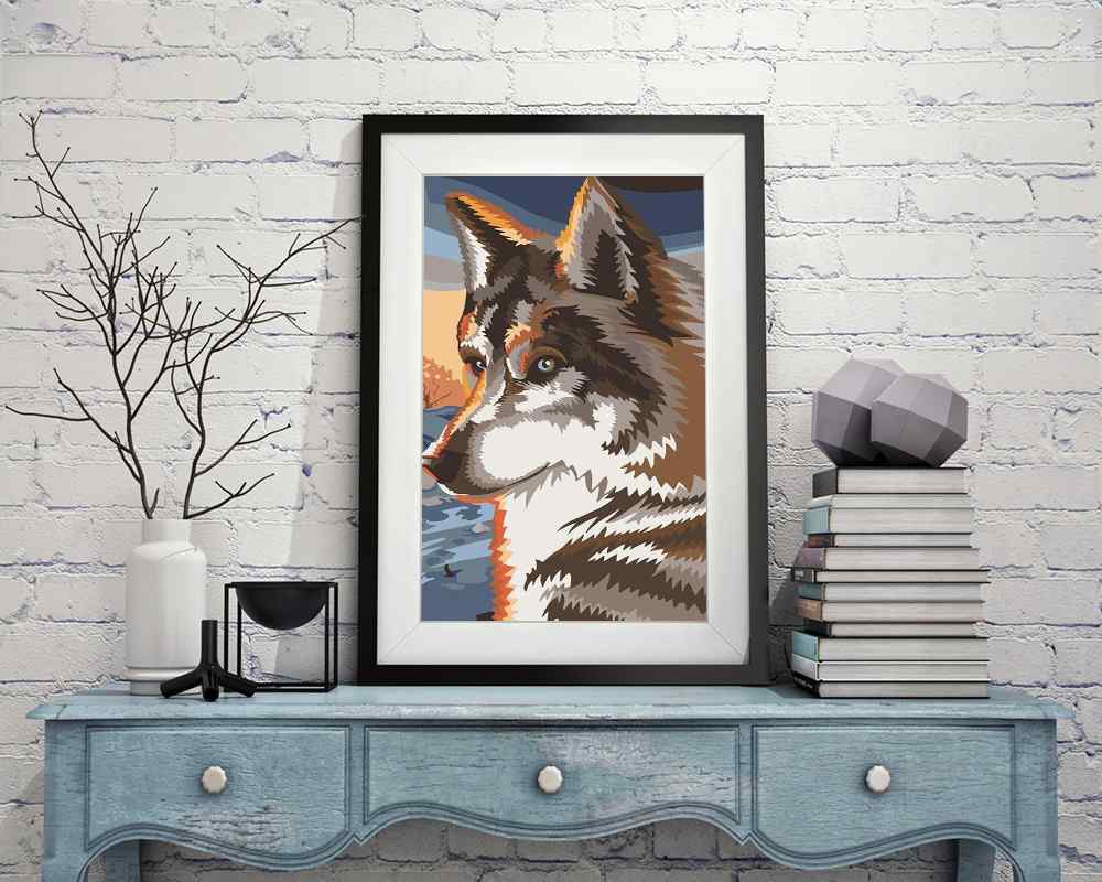 Wolf - DIY Diamond Painting Kit
