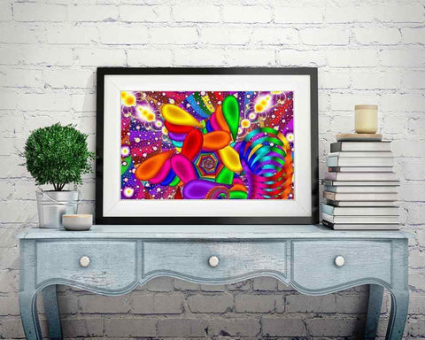 Abstract - DIY Diamond Painting Kit