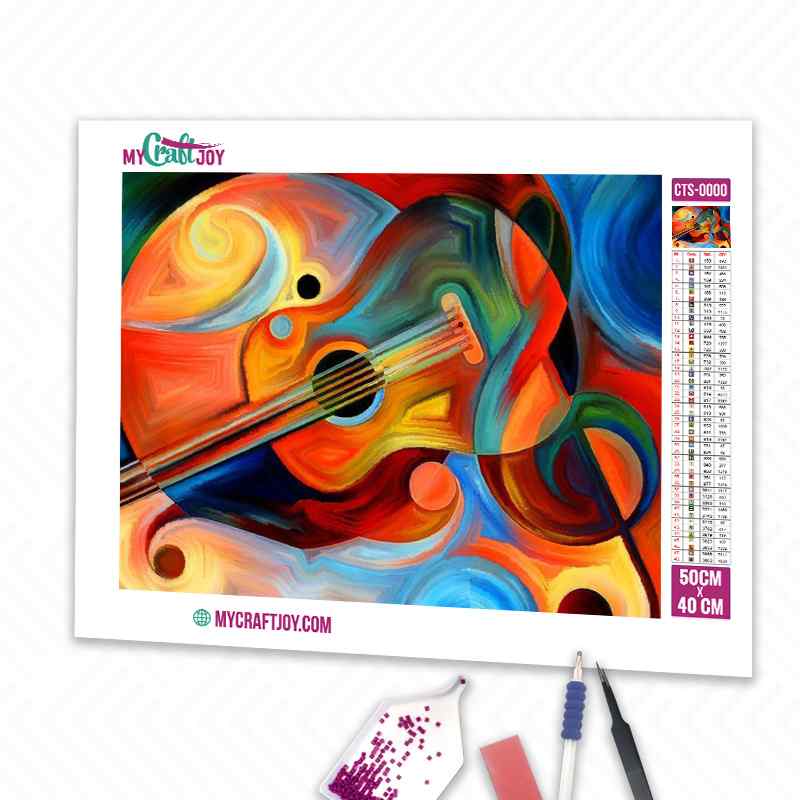 Abstract - DIY Diamond Painting Kit