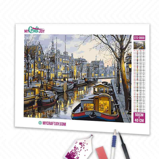 City - DIY Diamond Painting Kit