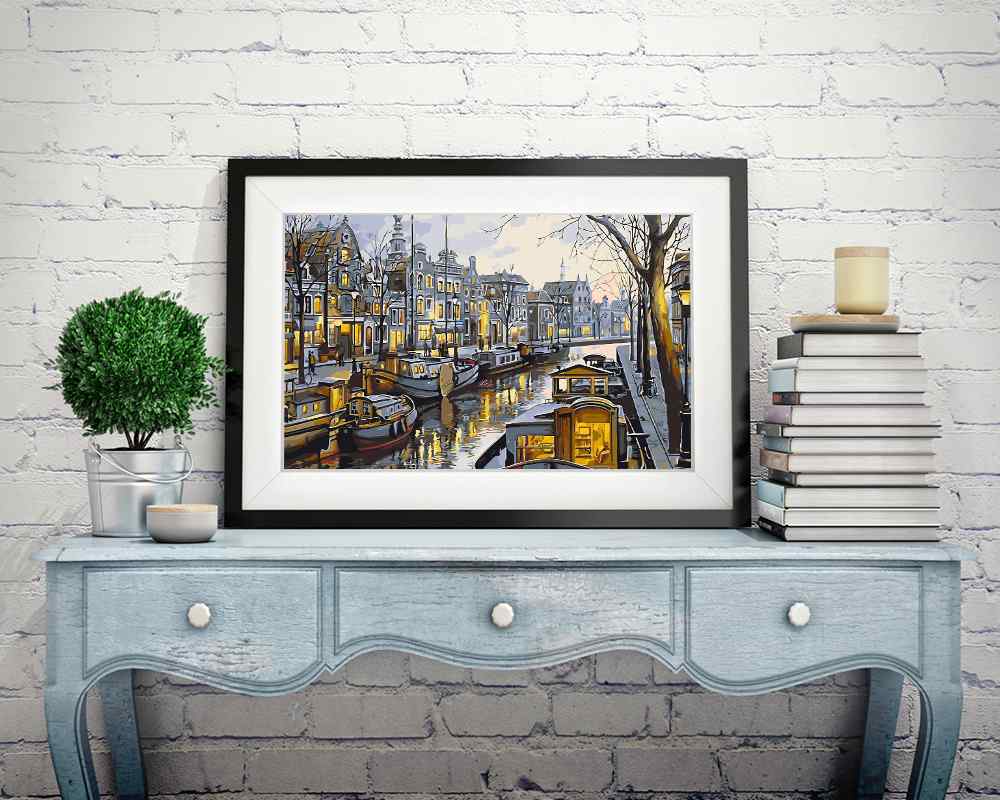 City - DIY Diamond Painting Kit