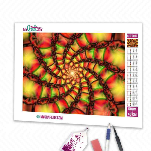 Abstract - DIY Diamond Painting Kit
