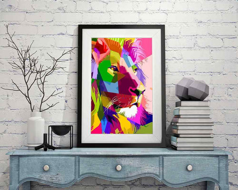 Lion - DIY Diamond Painting Kit