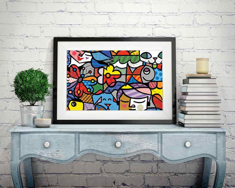 Abstract - DIY Diamond Painting Kit