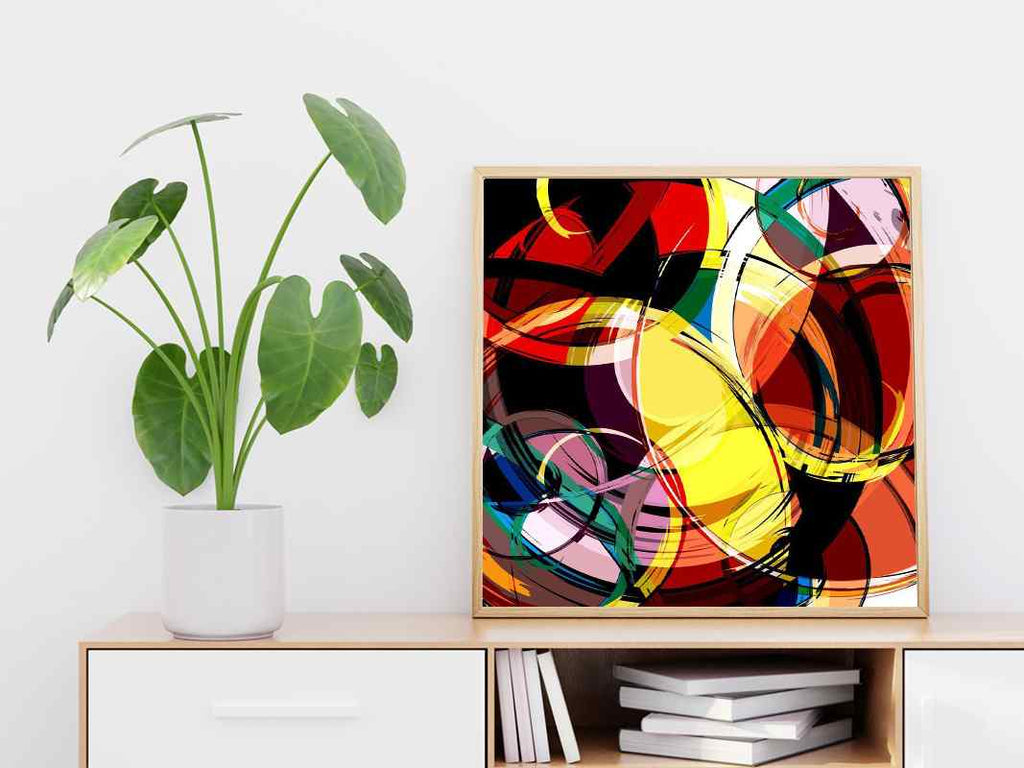Abstract - DIY Diamond Painting Kit