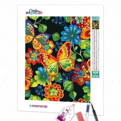 Butterflies - DIY Diamond Painting Kit