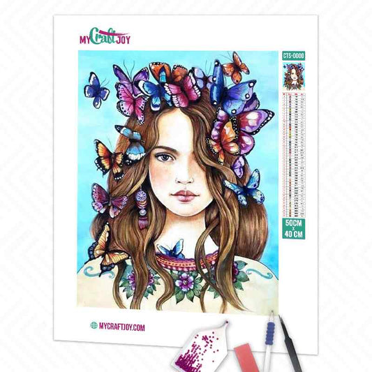 Butterflies - DIY Diamond Painting Kit