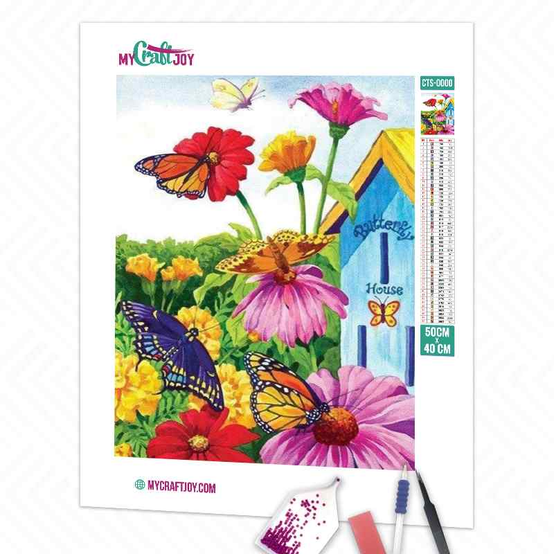 Butterflies - DIY Diamond Painting Kit