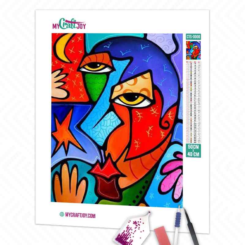 Abstract - DIY Diamond Painting Kit