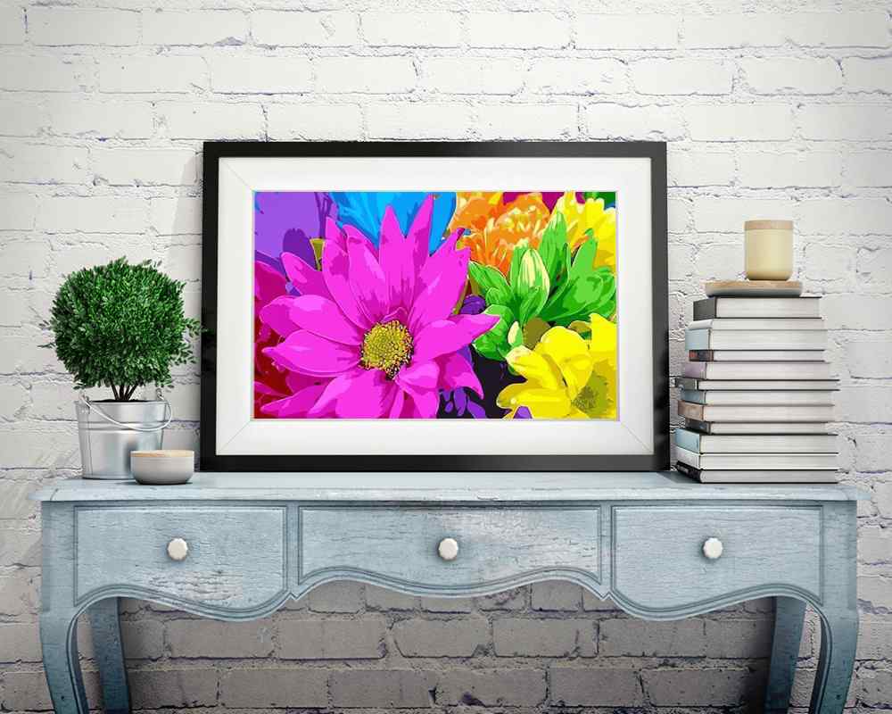 Flowers - DIY Diamond Painting Kit