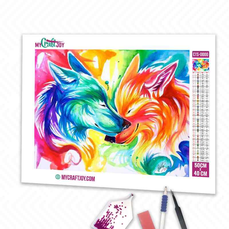 Wolves - DIY Diamond Painting Kit