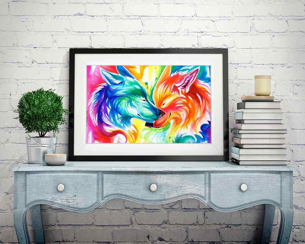 Wolves - DIY Diamond Painting Kit