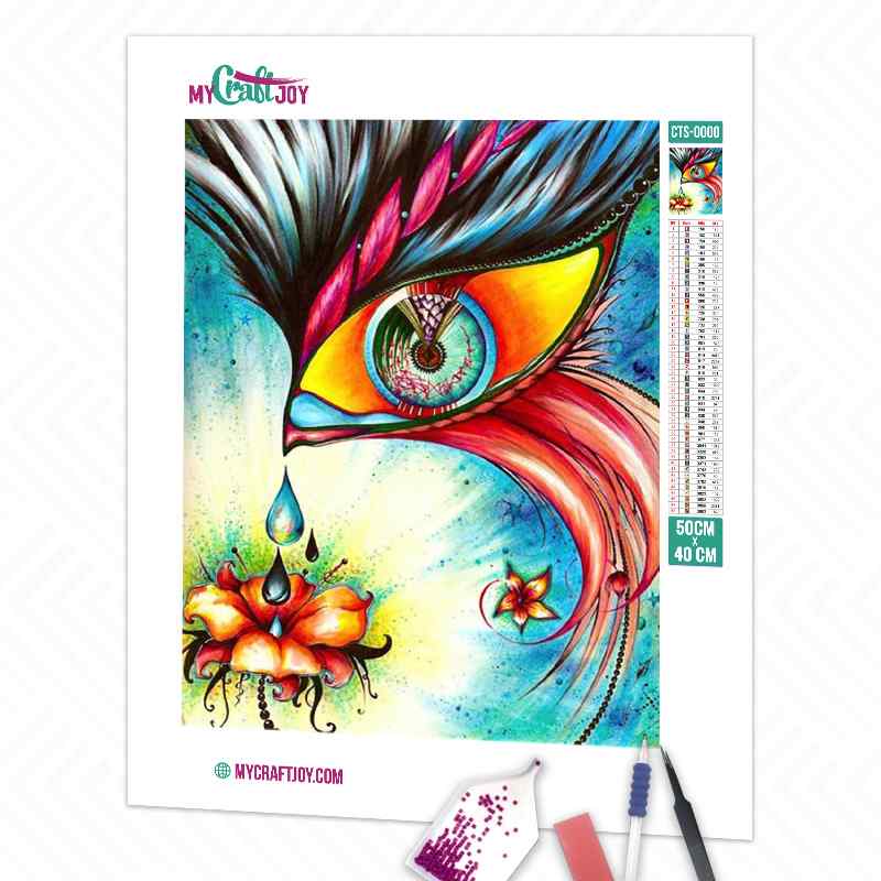 Abstract - DIY Diamond Painting Kit