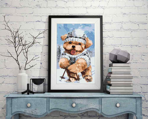 Dog - DIY Diamond Painting Kit