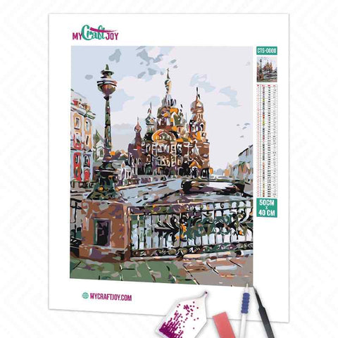 Cities - DIY Diamond Painting Kit