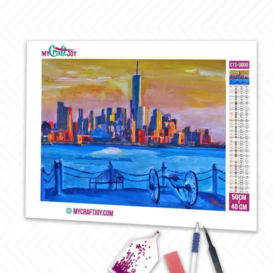 Cities - DIY Diamond Painting Kit