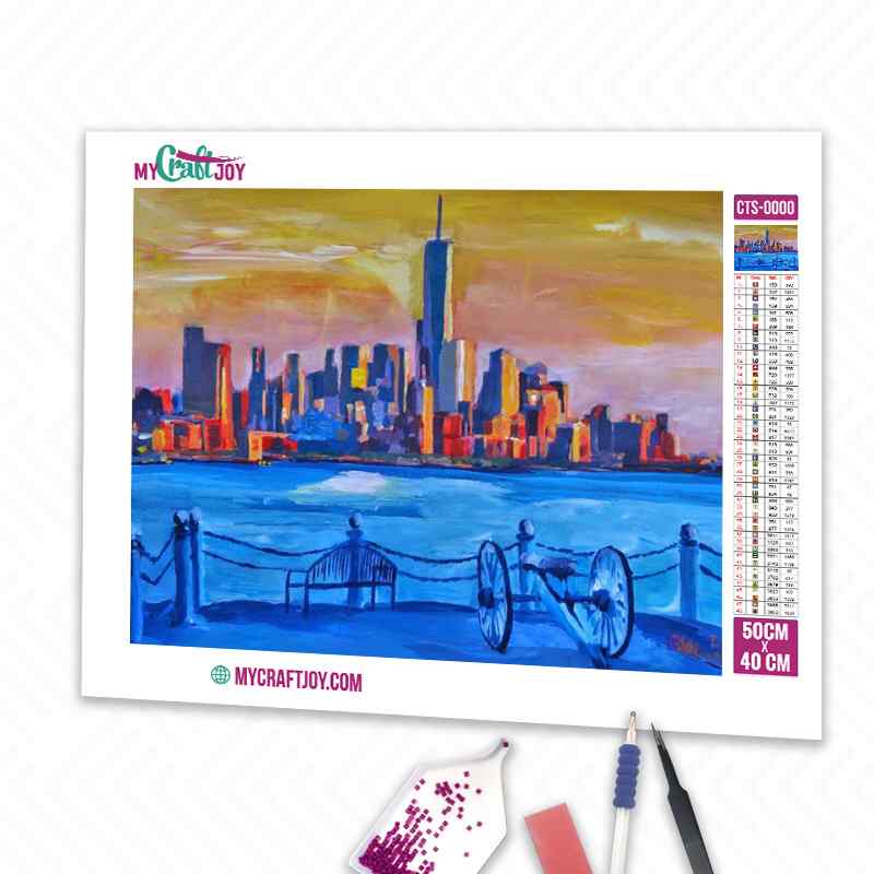 Cities - DIY Diamond Painting Kit