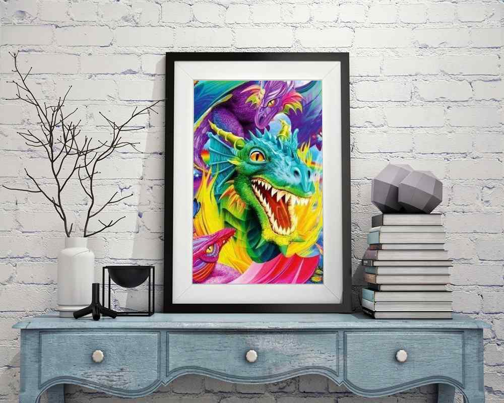 Dragon - DIY Diamond Painting Kit