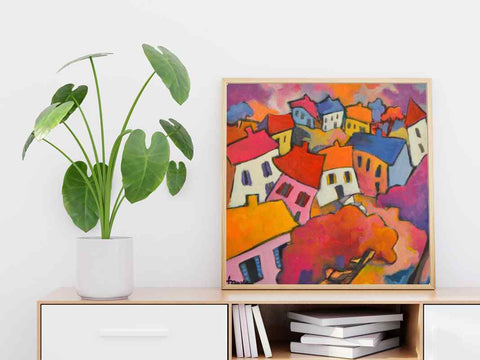 Abstract - DIY Diamond Painting Kit