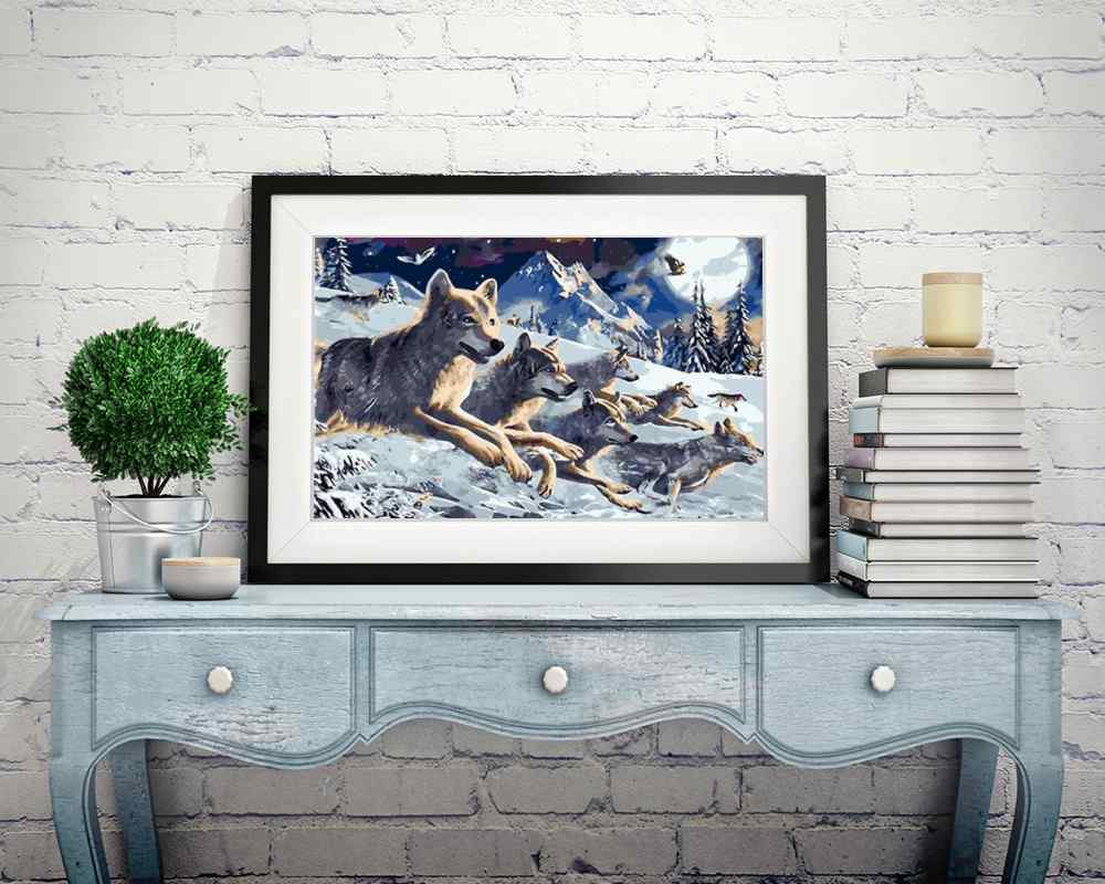 Wolves - DIY Diamond Painting Kit