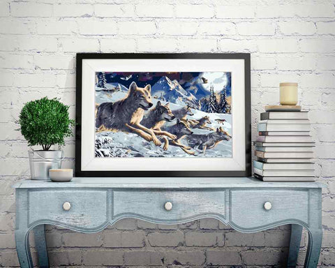 Wolves - DIY Diamond Painting Kit