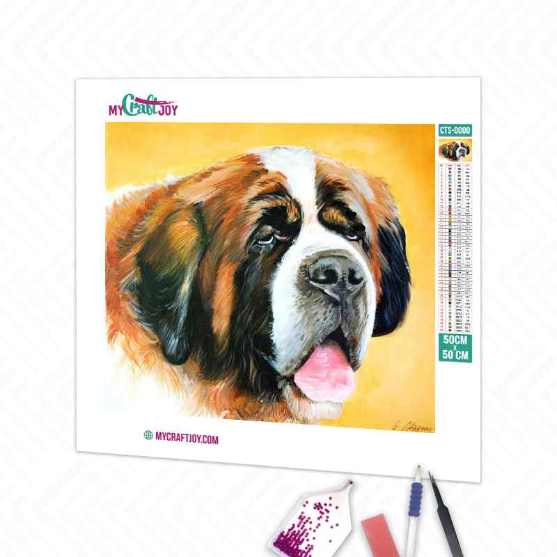 St. Bernard Dog - DIY Diamond Painting Kit