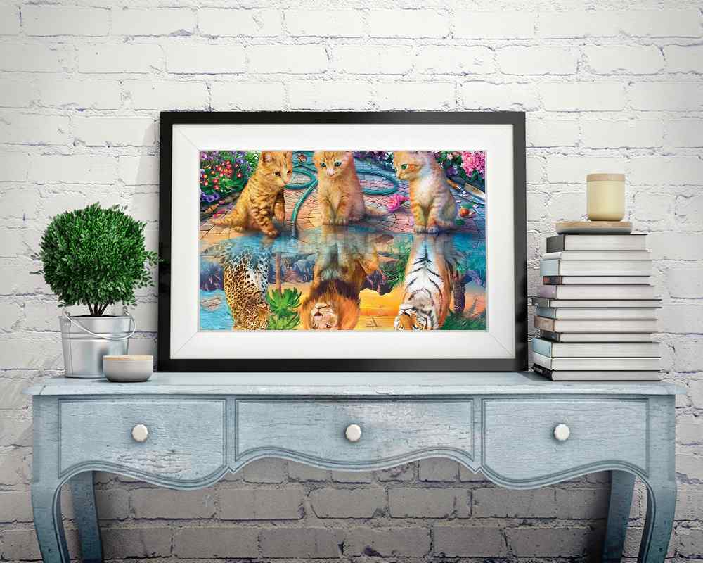 Brave Cats - DIY Diamond Painting Kit