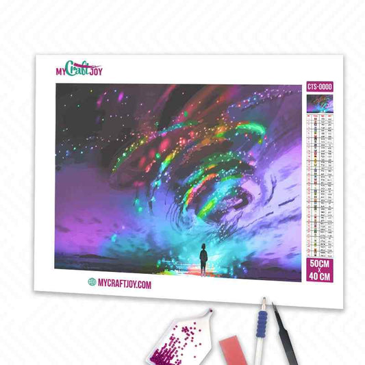 Colorful Tornado - DIY Diamond Painting Kit