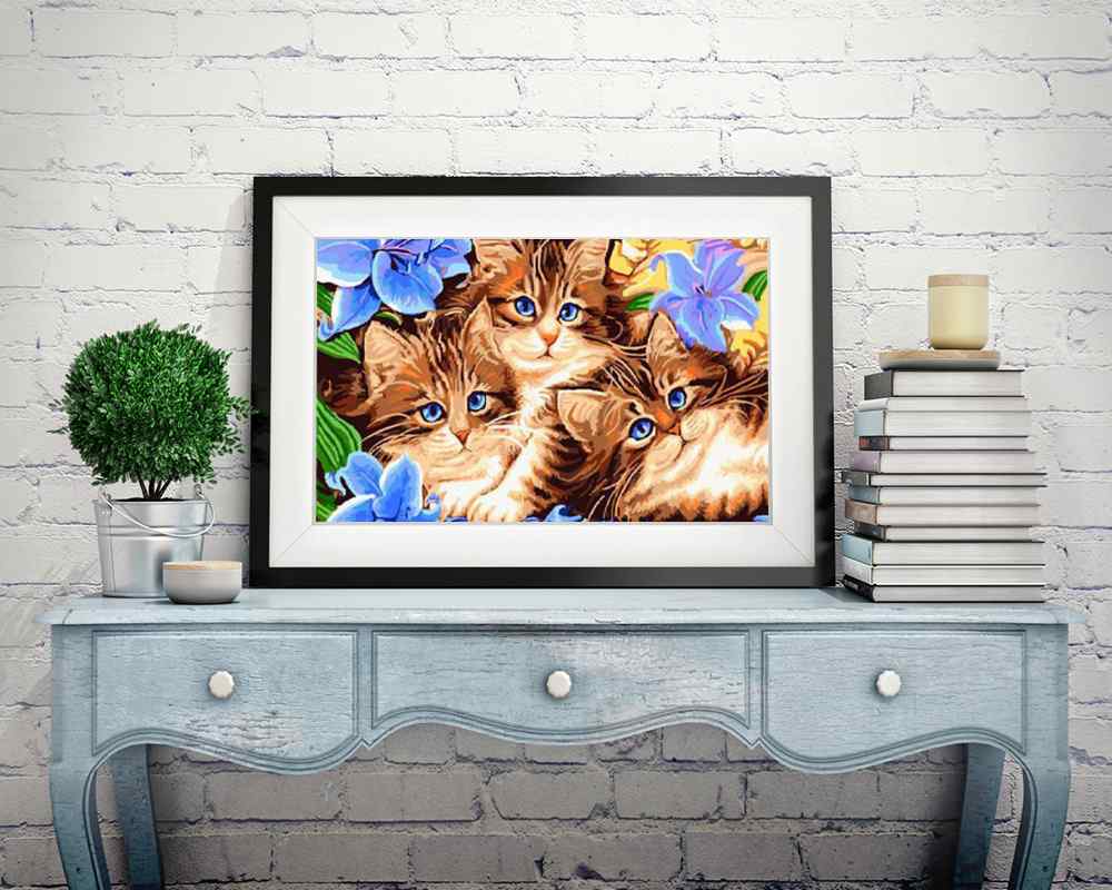 Kitties - DIY Diamond Painting Kit
