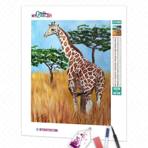 Giraffe - DIY Diamond Painting Kit