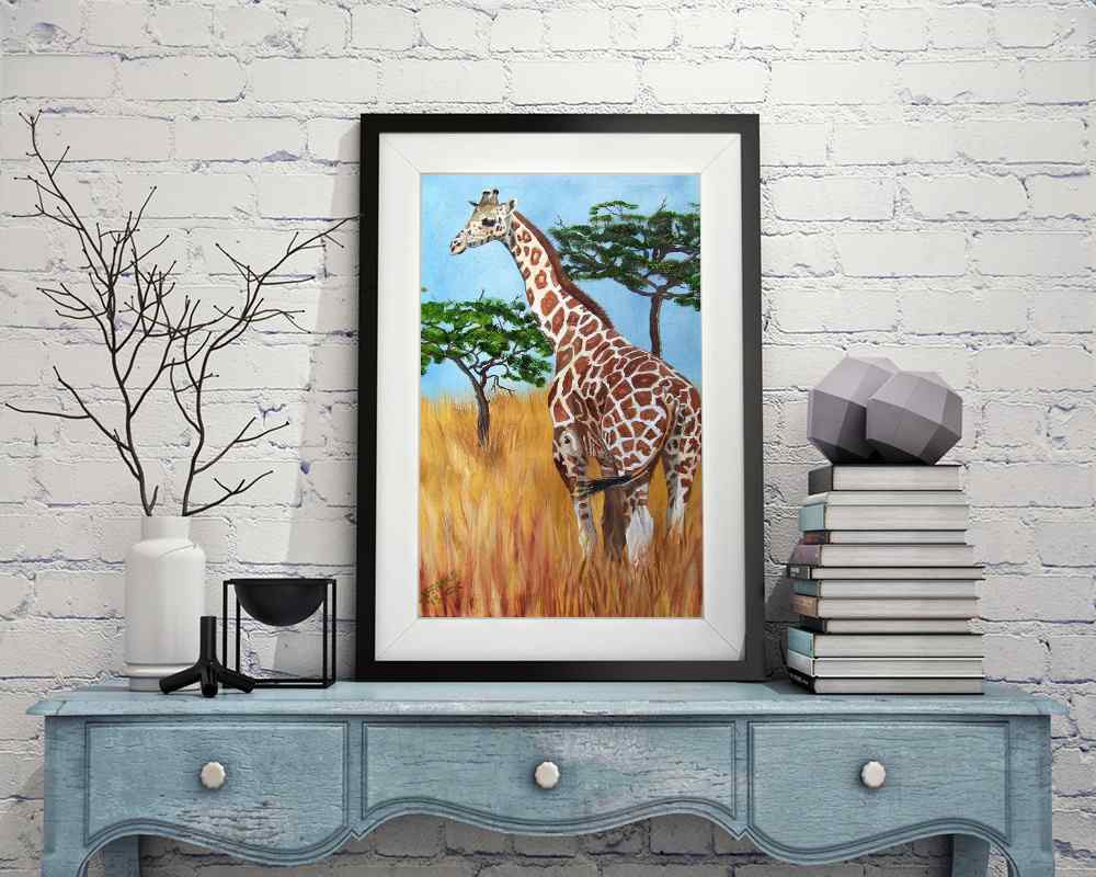 Giraffe - DIY Diamond Painting Kit