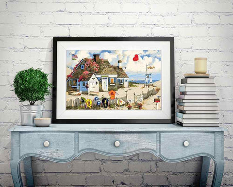 Beach House - DIY Diamond Painting Kit