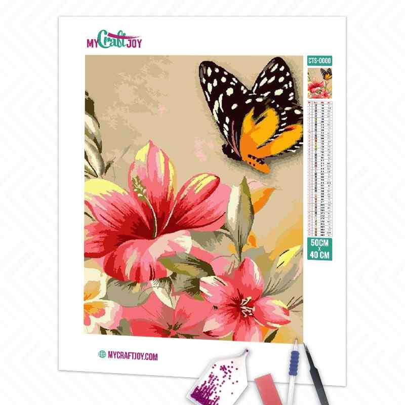 Butterfly - DIY Diamond Painting Kit