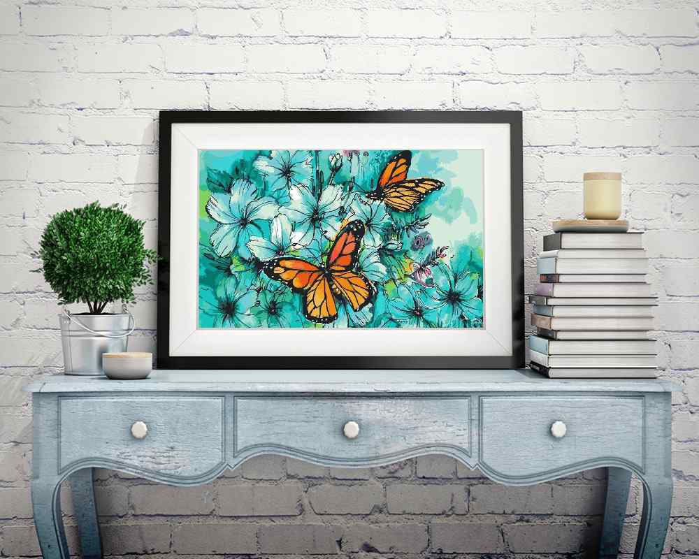 Butterflies - DIY Diamond Painting Kit