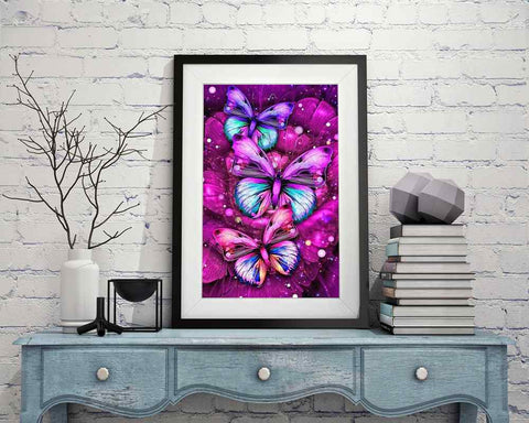Butterflies - DIY Diamond Painting Kit