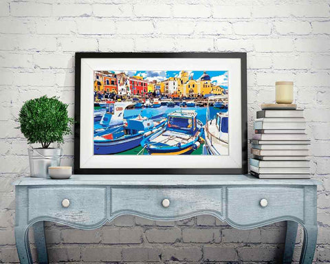 Boats - DIY Diamond Painting Kit