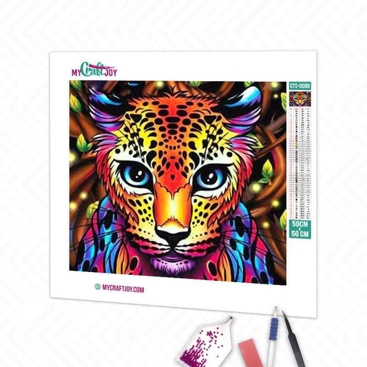 Leopard - DIY Diamond Painting Kit