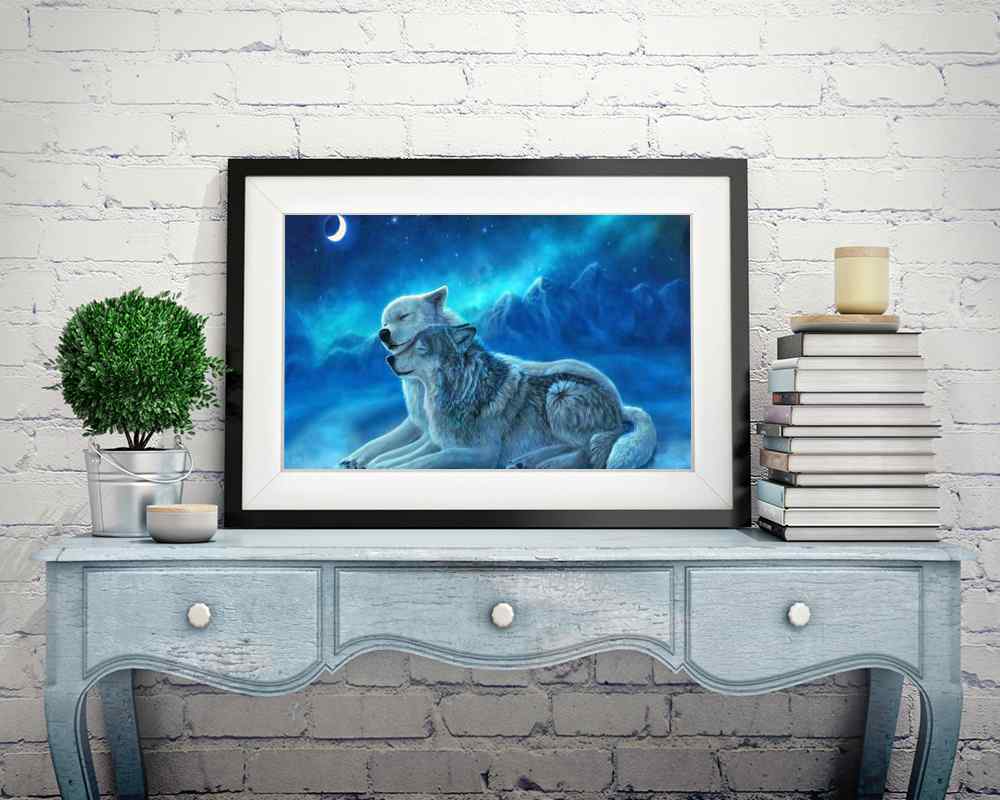 Wolves - DIY Diamond Painting Kit