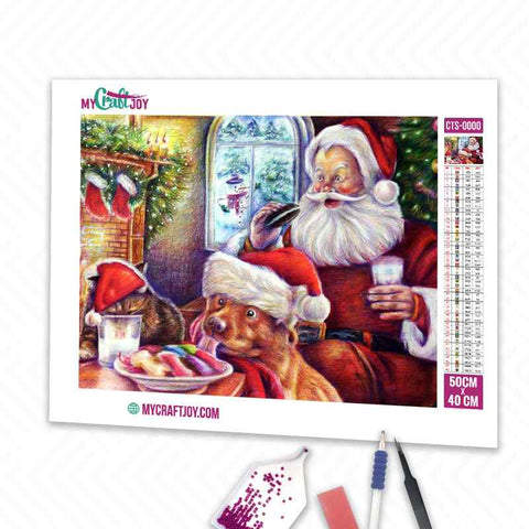 Santa Claus - DIY Diamond Painting Kit