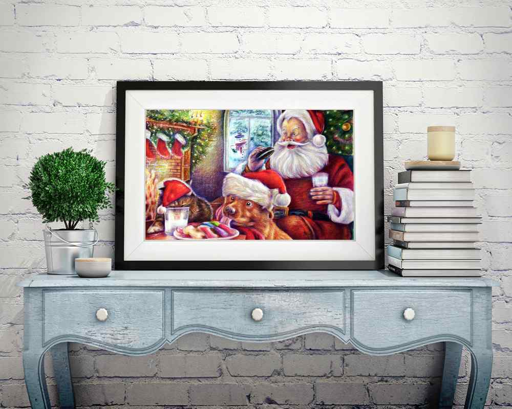 Santa Claus - DIY Diamond Painting Kit
