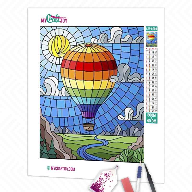 Abstract - DIY Diamond Painting Kit