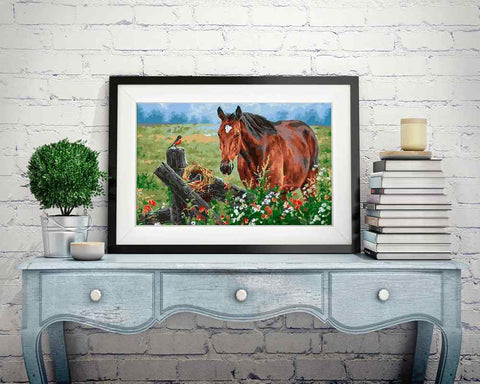 Horse - DIY Diamond Painting Kit